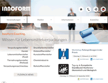 Tablet Screenshot of im.innoform-coaching.de